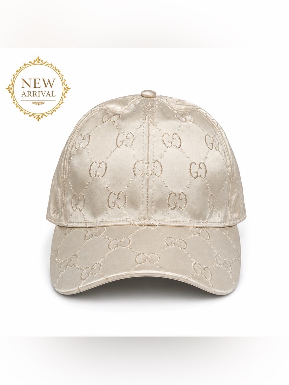 🤍✨ Unisex Monogram Satin Baseball Cap ✨🤍